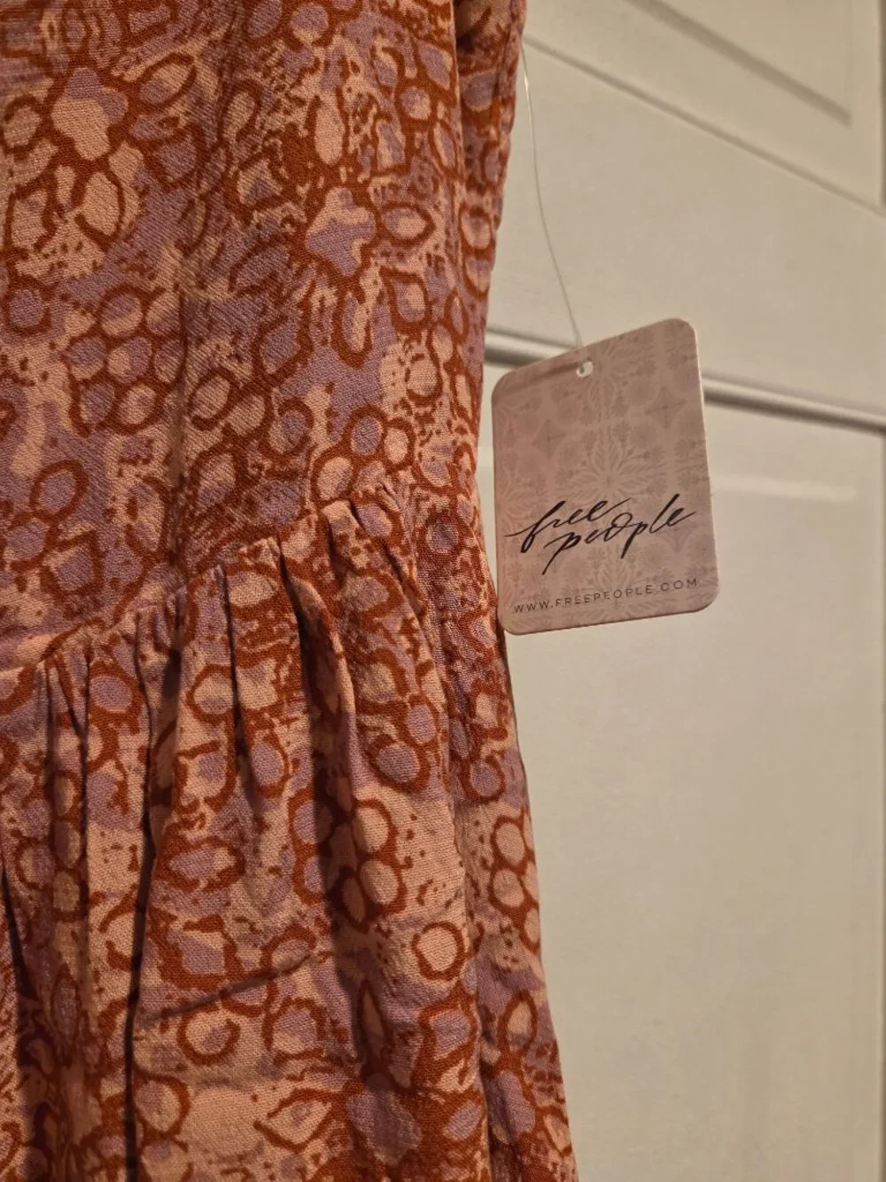 Free People Mini Floral Multi Color dress